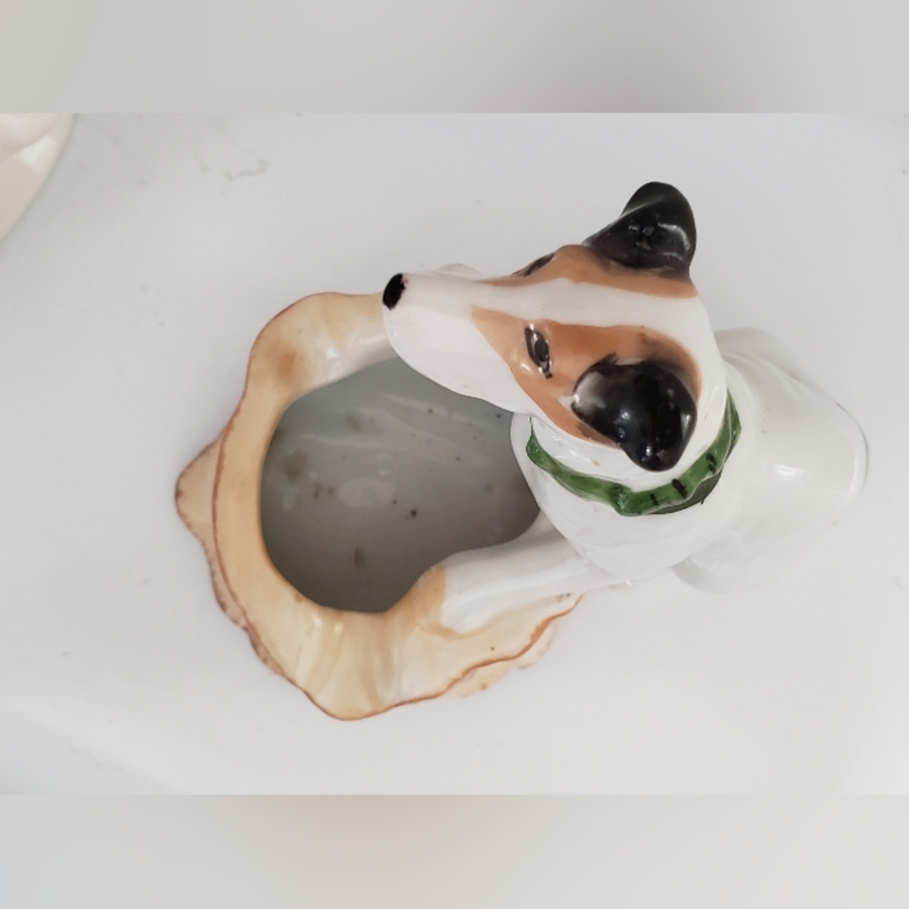 Antique Porcelain Dog, Pre-owned - Picture 6 of 11